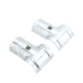 Chain Link 1 5/8" x 1 5/8" End Rail Clamp - Rail Band, T Clamp (Galvanized Steel)
