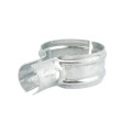 Chain Link 4 1/2" x 1 5/8" End Rail Clamp - Rail Band, T Clamp