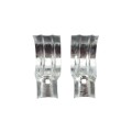 Chain Link 4" x 2" End Rail Clamp - Rail Band, T Clamp (Galvanized Steel)