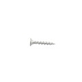Philips Bugle Head Deck Screw Grey 1" Exterior Dacrotized Wood Screws (Steel) (Other)