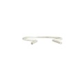 EZ Twist 2 1/2" [2 3/8" OD] 9 Gauge Preformed Steel Fence Ties [100 Pack] - (Galvanized)