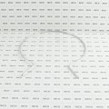 EZ Twist 6 5/8 inch by 9 Gauge Preformed Galvanized Steel Tie Wire 9 Gauge Fence Ties - 50 Pack