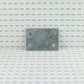 Chain Link 1/4" x 4" x 6" Weldable Surface Mount Floor Flange - Base Plate (Hot Dip Galvanized Steel) 4 Hole 5/8" 