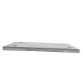 Chain Link 3/8" x 6" x 8" Weldable Surface Mount Floor Flange - Base Plate (Hot Dip Galvanized Steel)  4 Hole 5/8"
