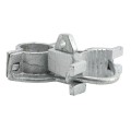 Chain Link Fence Latch Frost Free Gate Latch Assembly for 2" (1 7/8" OD) (Malleable Steel Hot Dip Galvanized)