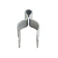 Chain Link 2" [1 7/8" OD] x 5/8" Female Gate Frame Hinges (Galvanized Pressed Steel) (Hinge)