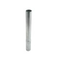 12" Chain Link Fence Post Extender - 12" x 2" (1 7/8" OD) (Galvanized Steel) 