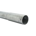 24" Chain Link Fence Post Extender - 24" x 2" (1 7/8" OD) (Galvanized Steel) (Default)