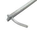 Chain Link Weave Warden Fence Panel Jack Stretcher Tool Kit (2 1/2' Long Hardened Type B Bar and 30" Fence Rake Stretcher Bar Included) - WWPJ-B-30-30 (Tools)