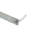 Chain Link Weave Warden Fence Panel Jack Stretcher Tool Kit (2 1/2' Long Hardened Type B Bar and 30" Fence Rake Stretcher Bar Included) - WWPJ-B-30-30 (Tools)