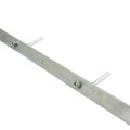 Chain Link Weave Warden Fence Panel Jack Stretcher Tool Kit (2 1/2' Long Hardened Type B Bar and 30" Fence Rake Stretcher Bar Included) - WWPJ-B-30-30 (Tools)