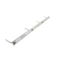 Chain Link Weave Warden Fence Panel Jack Stretcher Tool Kit (2 1/2' Long Hardened Type B Bar and 30" Fence Rake Stretcher Bar Included) - WWPJ-B-30-30 (Tools)
