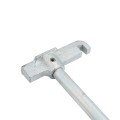 Chain Link Fence 48" Hardened Steel Rod with Type A Hook Puller
