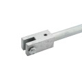 Chain Link Fence 48" Hardened Steel Rod with Type B Hook Connection