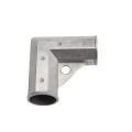 Chain Link 1 3/8" x 1 3/8" Gate Corner ELL for 90 Degree Angles - Gate Elbow (Aluminum)