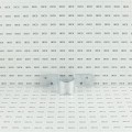 Wood to Steel Pipe Grip Tie 1 5/8" Round Post to Wood Fence Bracket - Galvanized