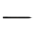 Black Ground Post Sleeve for 1 3/8" OD Pipe (Black Powder Coated Steel)