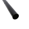 Chain Link Black Ground Post Sleeve for 1 3/8" OD Pipe (Powder Coated)