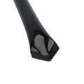 Chain Link Black Ground Post Sleeve for 1 3/8" OD Pipe (Powder Coated)