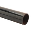 Black Ground Post Sleeve for 1 5/8" OD Pipe (Black Powder Coated Steel) (Sleeves)
