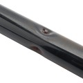 Black Ground Post Sleeve for 1 5/8" OD Pipe (Black Powder Coated Steel) (Sleeves)