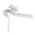 3" (2 7/8" OD) Industrial Slide Cantilever Gate Receiver Latch Pressed Steel (4 Inch Model Shown As Example)