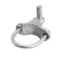 Chain Link Heavy Duty 2 1/2" [2 3/8" OD] x 5/8" Male Gate Post Hinge (Galvanized Malleable Steel)