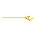 Chain Link Fence 2 1/2" (2 3/8" OD) Professional Panel Stretcher Tool (Hot-Dipped Galvanized Steel) (Tools)