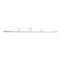 Chain Link 84" Commercial Fence Stretcher Bar Fence Tool Chain Link Rake Tool with 6 Hooks (Tools)
