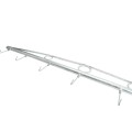 Chain Link 84" Commercial Fence Stretcher Bar Fence Tool Chain Link Rake Tool with 7 Hooks (Tools)