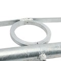 Chain Link 84" Commercial Fence Stretcher Bar Fence Tool Chain Link Rake Tool with 6 Hooks (Tools)