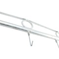 Chain Link 84" Commercial Fence Stretcher Bar Fence Tool Chain Link Rake Tool with 7 Hooks (Tools)