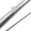 Chain Link 84" Commercial Fence Stretcher Bar Fence Tool Chain Link Rake Tool with 6 Hooks (Tools)