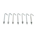 Chain Link 84" Commercial Fence Stretcher Bar Fence Tool Chain Link Rake Tool with 6 Hooks (Tools)