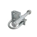 Chain Link 1 5/8" - 1 1 7/8"Heavy Duty Track Wheel Bracket with U-Bolt - Pressed Steel (Bracket)