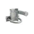 Chain Link 1 5/8" - 1 1 7/8"Heavy Duty Track Wheel Bracket with U-Bolt - Pressed Steel (Bracket)