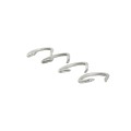 9 Gauge Galvanized Steel 1.2 oz Chain Link Fence Hog Rings (2 LBS )