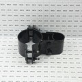Chain Link 4" [4" OD] Black Industrial Gate Box Hinge - Butt Hinge (Pressed Steel)