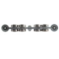 Chain Link 8-Wheel Titan Truck Assembly Includes 2" [1 7/8" OD] Guide Wheels and 2" Standard Bearings (Galvanized Steel)