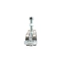 Chain Link 8-Wheel Titan Truck Assembly Includes 2" [1 7/8" OD] Guide Wheels and 2" Standard Bearings (Galvanized Steel)