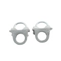 Chain Link Industrial Drop Rod & Latch Kit For 1 5/8" - 2" Round Gate Frames (Hot Dip Galvanized Malleable Steel) 