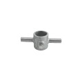 Chain Link Industrial Drop Rod & Latch Kit For 1 5/8" - 2" Round Gate Frames (Hot Dip Galvanized Malleable Steel) 