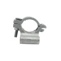 Chain Link Industrial Drop Rod & Latch Kit For 1 5/8" - 2" Round Gate Frames (Hot Dip Galvanized Malleable Steel) 