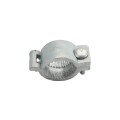 Chain Link Industrial Drop Rod & Latch Kit For 1 5/8" - 2" Round Gate Frames (Hot Dip Galvanized Malleable Steel) 