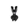 Electric Fence Insulator 25 Pack For Chain Link Fence Fabric or 1 3/4" to 2 1/8" Width U-Posts - Black