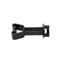 Electric Fence Insulator 25 Pack For Chain Link Fence Fabric or 1 3/4" to 2 1/8" Width U-Posts - Black