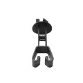 Electric Fence Insulator 25 Pack For Chain Link Fence Fabric or 1 3/4" to 2 1/8" Width U-Posts - Black
