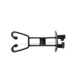 Electric Fence Insulator 25 Pack For Chain Link Fence Fabric or 1 3/4" to 2 1/8" Width U-Posts - Black