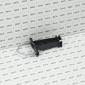 Insulator For Chain Link Fence Posts, Top Rails, Tube Gates, and Corral Panels (Pack of 10) Includes Hardware (Black) - INCLP-B - Dare 3359-10