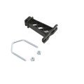 Insulator For Chain Link Fence Posts, Top Rails, Tube Gates, and Corral Panels (Pack of 10) Includes Hardware (Black) - INCLP-B - Dare 3359-10